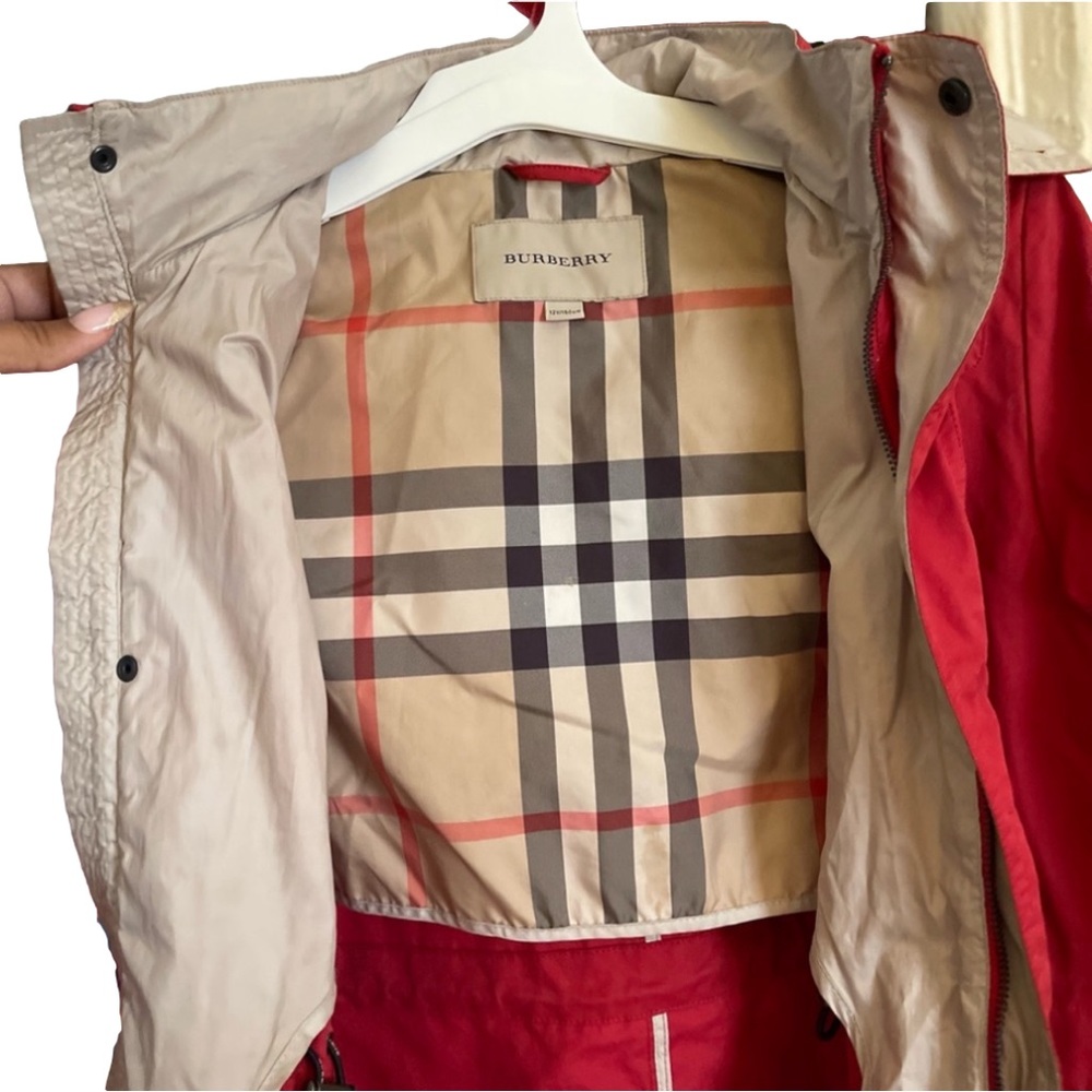 Kids Burberry trench jacket - Picture 5 of 8